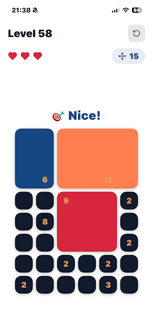Cool Shikaku - Puzzle Blast! Screenshot 3