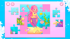 Mermaid Puzzles for Kids Screenshot 1