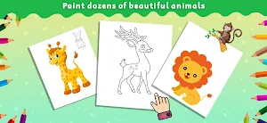 Animals Coloring Drawing: Kids Screenshot 3