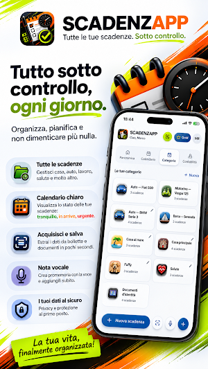 Scadenzapp Screenshot 1