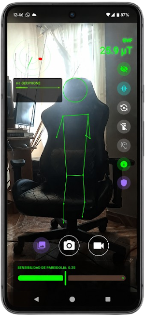 GhostTech: Ghost Detector EMF Screenshot 0