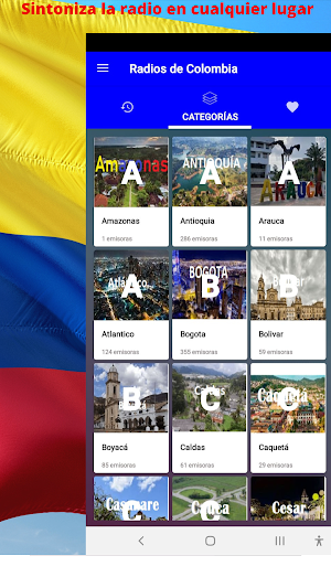 Radios de Colombia Screenshot 1