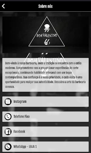 Barbearia Dom Valentino Screenshot 1