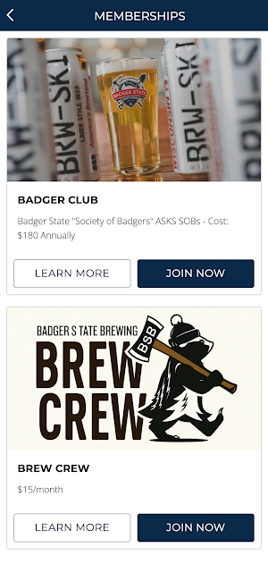 Badger State Brewing Company Screenshot 1