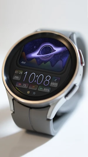 ZKin Watch Starry Sky Widget Screenshot 3