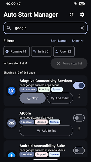 Auto Start Manager Screenshot 0