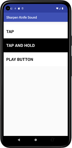 Sharpen Knife Sound Screenshot 2