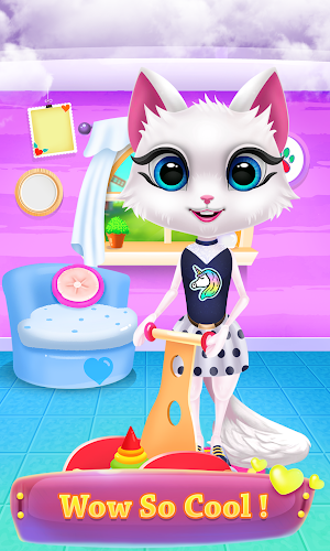Kitty Kate Unicorn Daily Caring Screenshot 3