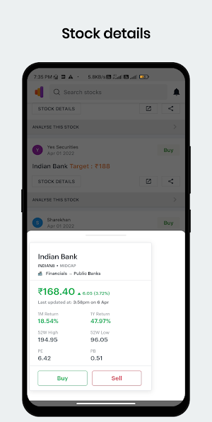 Shares to buy today Screenshot 2
