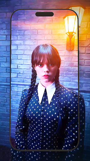 Wednesday Addams Wallpapers 4K Screenshot 1