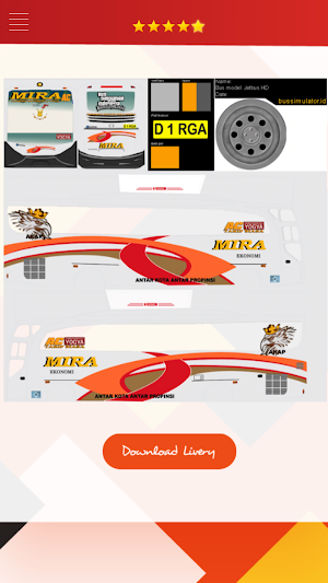 Bus Simulator Livery HD Screenshot 2
