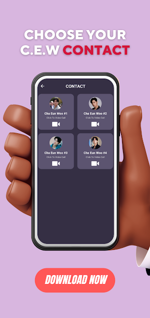 Cha Eun Woo Fake Video Call Screenshot 1