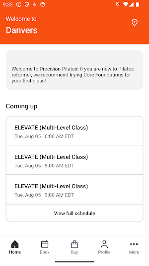 Precision Pilates US Screenshot 1