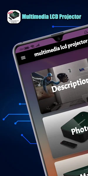 Multimedia LCD Projector Guide Screenshot 0