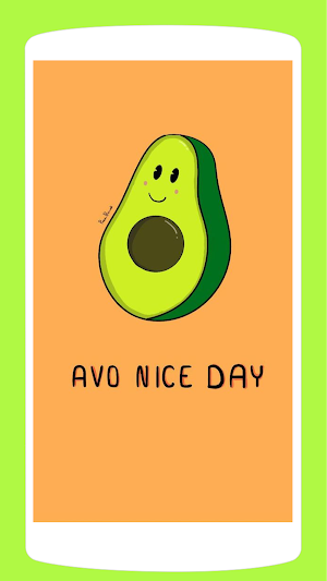 Cute Avocado Wallpaper HD 4K Screenshot 3