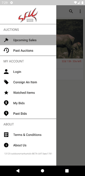 SFW Auctions Screenshot 3