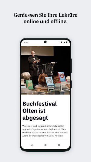 ot Oltner Tagblatt E-Paper Screenshot 1