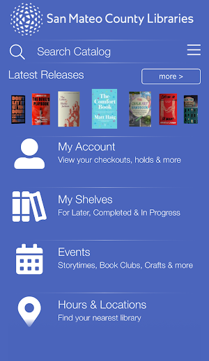 San Mateo County Libraries Screenshot 0