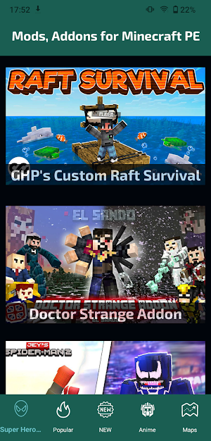 Mods, Addons for Minecraft PE Screenshot 0