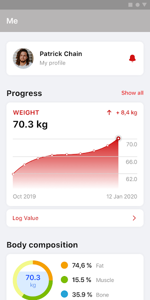 Westerly Fitness Screenshot 2