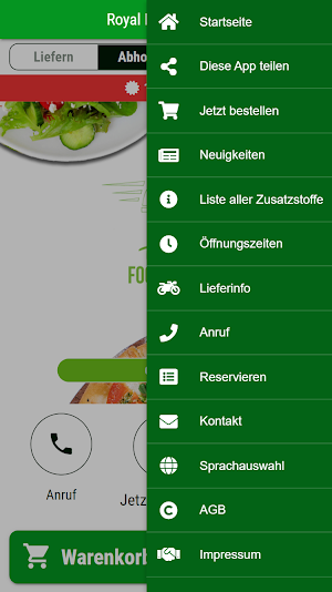 Royal Food Service Screenshot 2