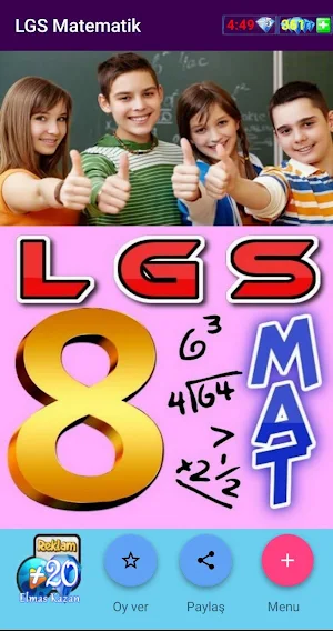 LGS Matematik 8 - Konu Anlatımı ve Soru Bankası Screenshot 0