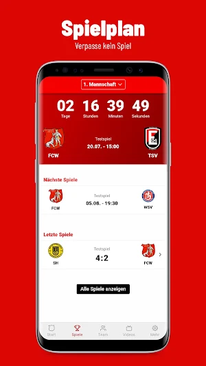 1. FC Wülfrath 1927 e.V. Screenshot 2