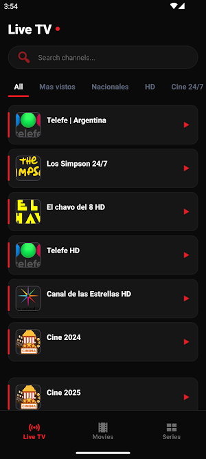 GHD SPORTS TV Screenshot 0