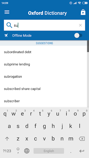 Oxford Dictionary of Finance and Banking Screenshot 1