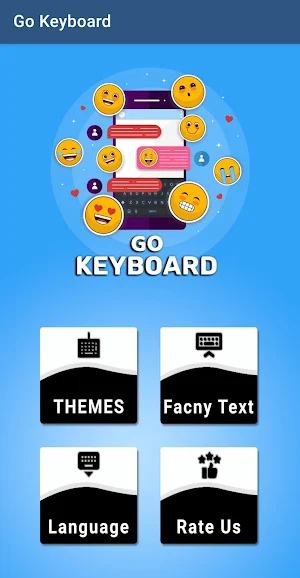 Go Keyboard - Emoji Keyboard Screenshot 1