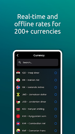 CHECUR - currency converter Screenshot 1
