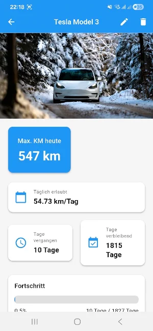 Leasing Tracker Screenshot 1