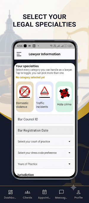 RuleBook Lawyer|Join as Lawyer Screenshot 1