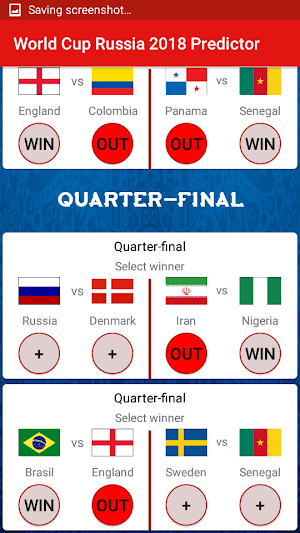 World Cup Russia 2018 Predictor Screenshot 0