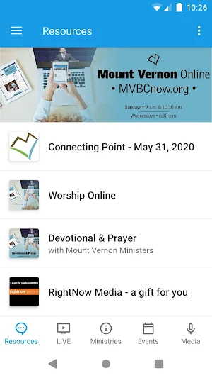 Mount Vernon Baptist - VA Screenshot 0