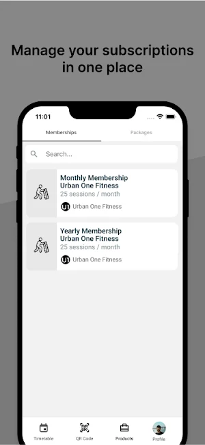 Urban One Fitness Screenshot 1