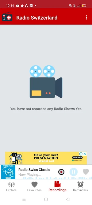 Radio Swiss : Online FM App Screenshot 3