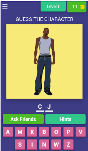 Guess the Video Game Character Screenshot 0