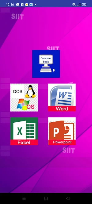 Computer Course training app learn typing office Screenshot 2