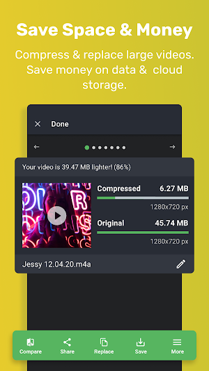 Video Compressor ShrinkVid: Reduce Video File Size Screenshot 3