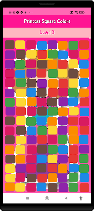 Princess Square Colors Screenshot 3