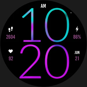 Wonderful Light Watch Face Screenshot 3