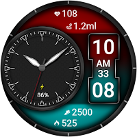 Hybrid Sport DETRA Watch face