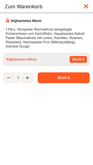 Bamiyan & Bollyfood Restaurant Screenshot 3
