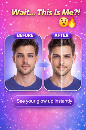GlowUpAI Scanner and Makeover Screenshot 0