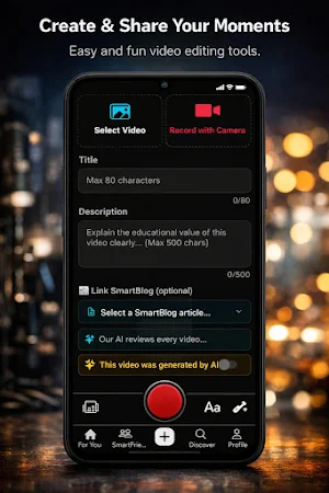 SmarTok: Video Learning Hub Screenshot 2