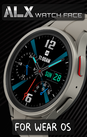 ALX16 Analog Watch Face Screenshot 2