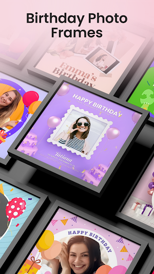 Birthday Photo Frame Screenshot 2
