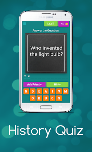 History Quiz Screenshot 1