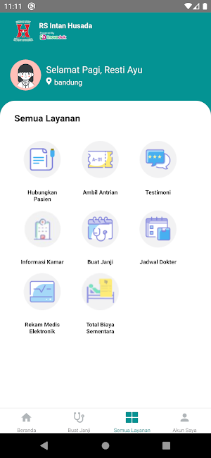 Mobile Pasien RSIH Screenshot 2